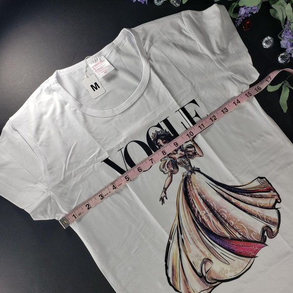 Vogue Disney Snow White Queen Short Sleeve T-Shirt - Picture 13 of 14